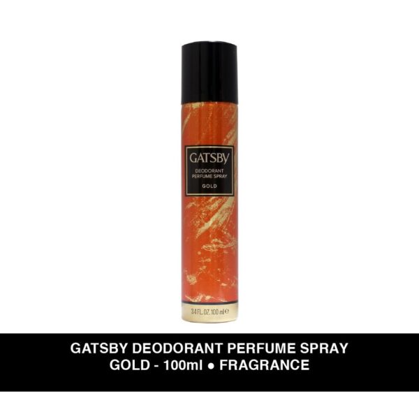 𝐑𝐀𝐃𝐘𝐒𝐀 - GATSBY Deodorant Perfume Spray SERIES Blue - Black - Gold 50ml - 100ml - 175ml - Image 2