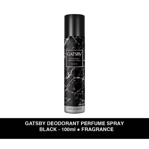 𝐑𝐀𝐃𝐘𝐒𝐀 - GATSBY Deodorant Perfume Spray SERIES Blue - Black - Gold 50ml - 100ml - 175ml - Image 3