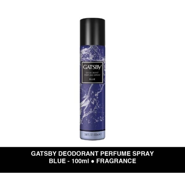 𝐑𝐀𝐃𝐘𝐒𝐀 - GATSBY Deodorant Perfume Spray SERIES Blue - Black - Gold 50ml - 100ml - 175ml - Image 4