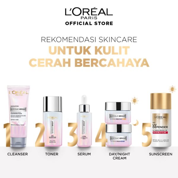 𝐑𝐀𝐃𝐘𝐒𝐀 - L'OREAL LOREAL Paris Glycolic Bright Glowing Skincare Series - Image 4