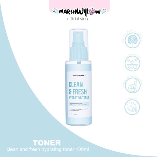 𝐑𝐀𝐃𝐘𝐒𝐀 - Marshwillow Clean & Fresh Hydrating Toner - Image 2