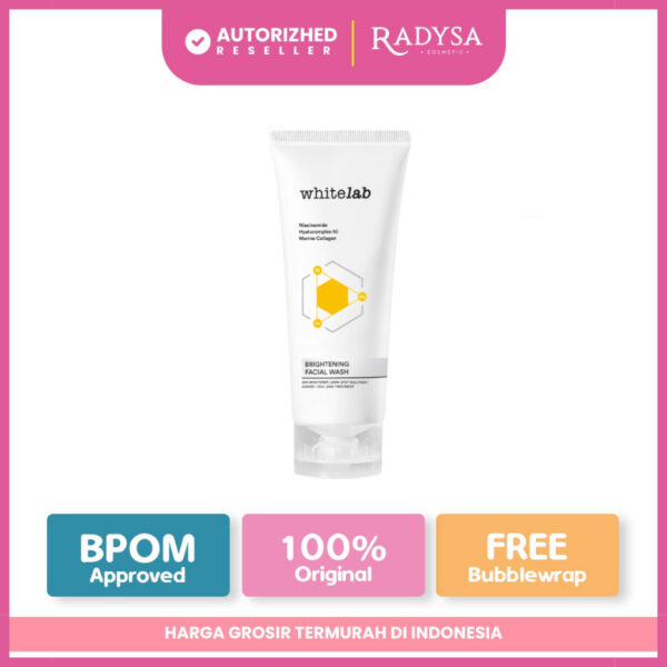 𝐑𝐀𝐃𝐘𝐒𝐀 - Whitelab Brightening Facial Wash 100gr - Sabun Cuci Muka