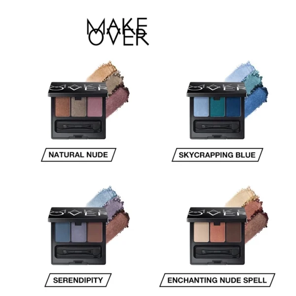 MAKE OVER Trivia Eye Shadow 6 g - Eye Shadow Palette - Image 9