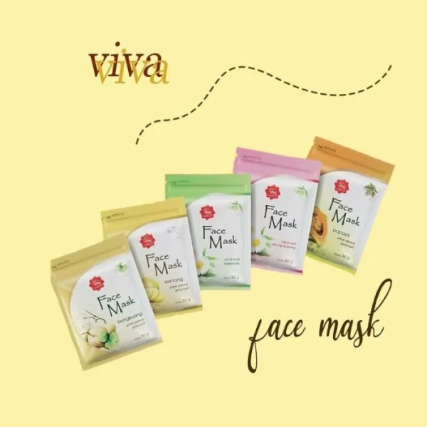 𝐑𝐀𝐃𝐘𝐒𝐀 - VIVA Face Mask Masker Wajah 30g - Image 3