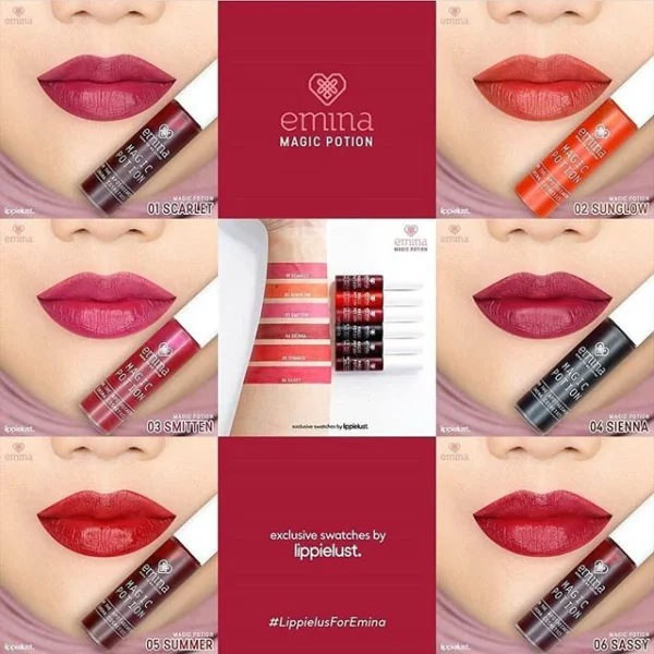 𝐑𝐀𝐃𝐘𝐒𝐀 - Emina Magic Potion - Lip Tint Natural dan Fresh - Image 8