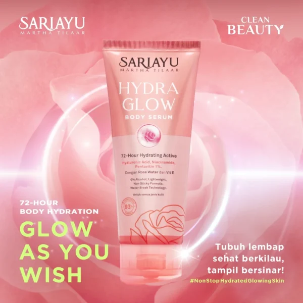 𝐑𝐀𝐃𝐘𝐒𝐀 - SARI AYU Sariayu Hydra Glow Body Serum 180 ml - Image 2