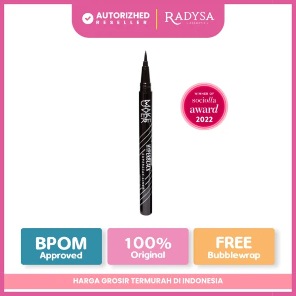 𝐑𝐀𝐃𝐘𝐒𝐀 - MAKE OVER Hyperblack Superstay Liner 1 g - Eye Liner