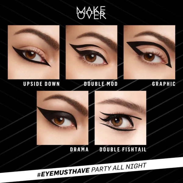 𝐑𝐀𝐃𝐘𝐒𝐀 - MAKE OVER Hyperblack Superstay Liner 1 g - Eye Liner - Image 5