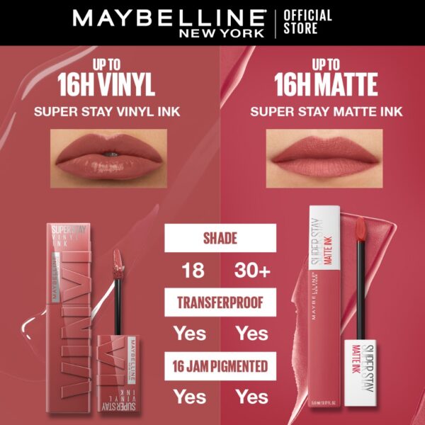 𝐑𝐀𝐃𝐘𝐒𝐀 - Maybelline Superstay Matte Ink Liquid Matte Lipstick Lipcream - Image 8