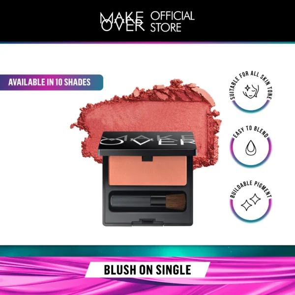 𝐑𝐀𝐃𝐘𝐒𝐀 - MAKE OVER Blush On Single 6 g - Blush On