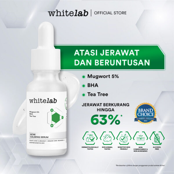 𝐑𝐀𝐃𝐘𝐒𝐀 - Whitelab Acne Calming Serum 20ml - Serum Wajah Berjerawat - Image 3