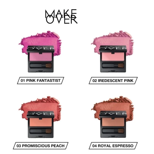 𝐑𝐀𝐃𝐘𝐒𝐀 - MAKE OVER Blush On Single 6 g - Blush On - Image 4