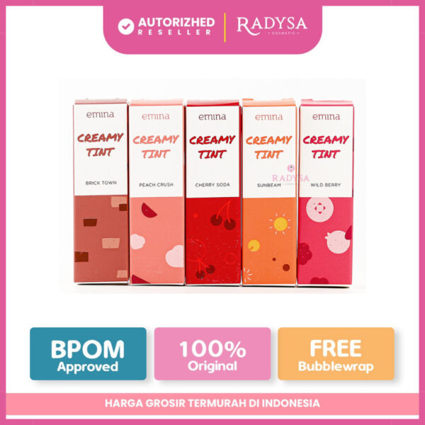 𝐑𝐀𝐃𝐘𝐒𝐀 - Emina Creamy Tint 3.5g | Lip Tint Remaja