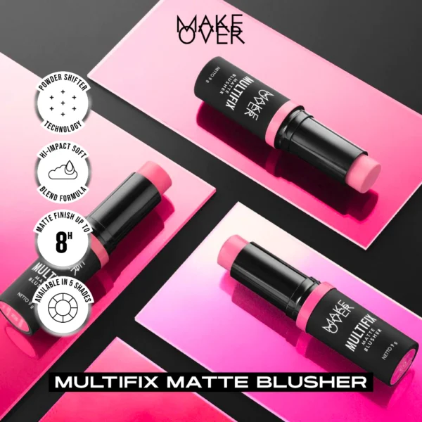 𝐑𝐀𝐃𝐘𝐒𝐀 - Make Over Multiflix Matte Blusher - Image 3