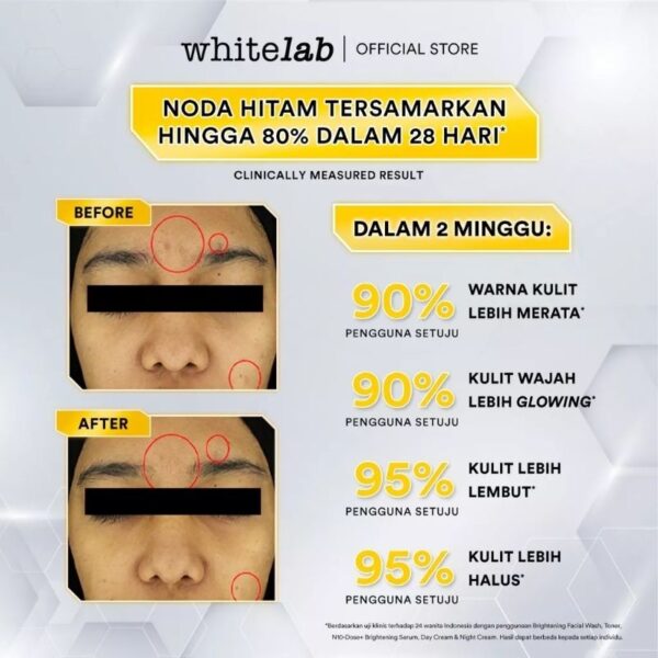 𝐑𝐀𝐃𝐘𝐒𝐀 - Whitelab Brightening Night Cream 20gr Cream Malam - Image 3