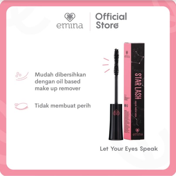 𝐑𝐀𝐃𝐘𝐒𝐀 - Emina Star Lash Aqua Mascara 5 gr - Mascara - Image 3