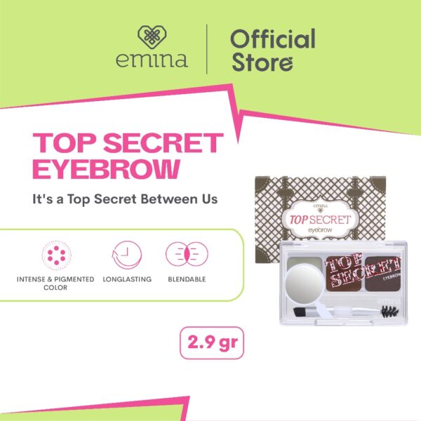 𝐑𝐀𝐃𝐘𝐒𝐀 - Emina Top Secret Eyebrow 2.9 gr - Image 2