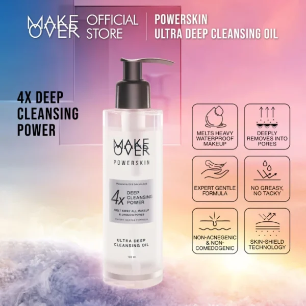 𝐑𝐀𝐃𝐘𝐒𝐀 ️- Make Over Powerskin Bi-Phase Oil Micellar Water - Image 4