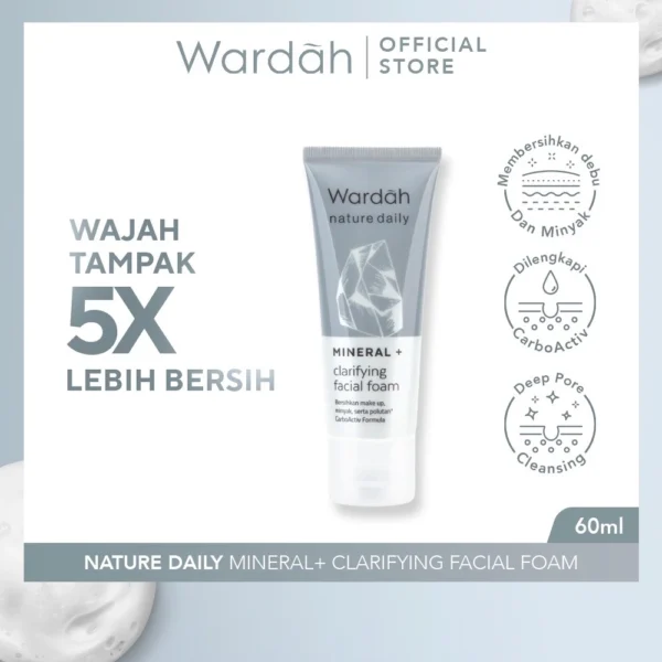 𝐑𝐀𝐃𝐘𝐒𝐀 -Wardah Clarifying Facial Foam - Image 7