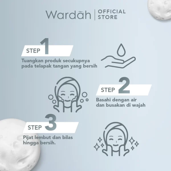 𝐑𝐀𝐃𝐘𝐒𝐀 -Wardah Clarifying Facial Foam - Image 6