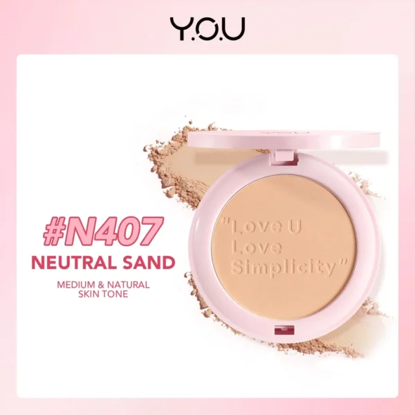 𝐑𝐀𝐃𝐘𝐒𝐀 - You The Simplicity Flawless Skin Compact Powder | Bedak Padat - Image 3