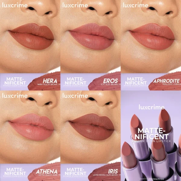 𝐑𝐀𝐃𝐘𝐒𝐀 - Luxcrime Matte-nificent Power Stain Lipstick - Image 9