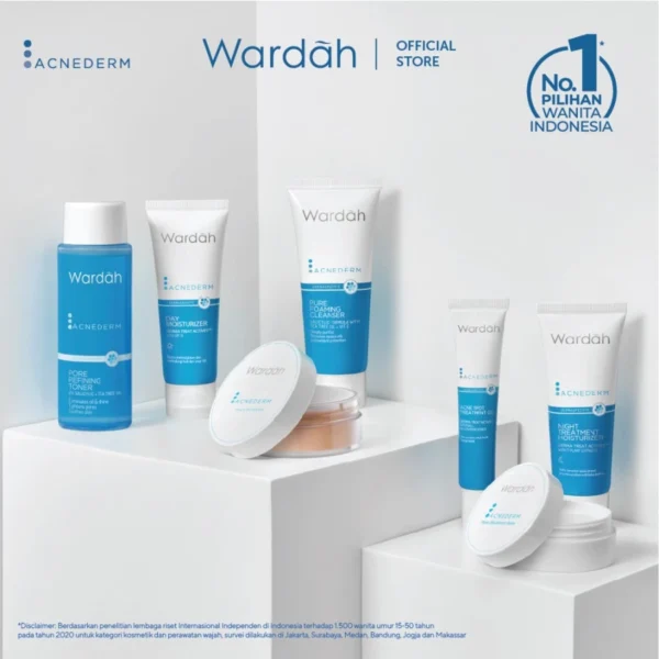 𝐑𝐀𝐃𝐘𝐒𝐀 - Wardah Acnederm Series | Bedak Kulit Berjerawat - Image 2