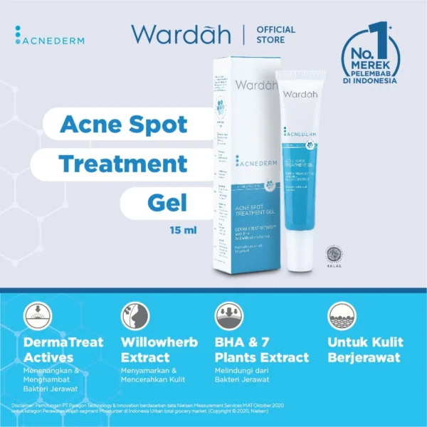 𝐑𝐀𝐃𝐘𝐒𝐀 - Wardah Acnederm Series | Bedak Kulit Berjerawat - Image 5