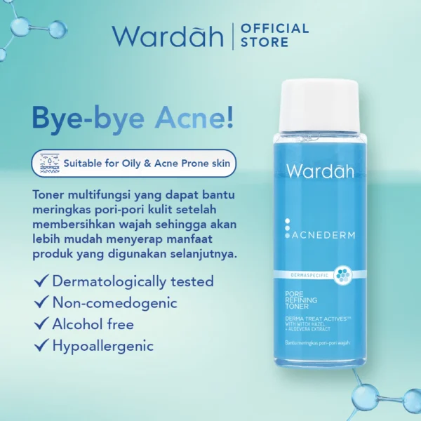 𝐑𝐀𝐃𝐘𝐒𝐀 - Wardah Acnederm Series | Bedak Kulit Berjerawat - Image 3