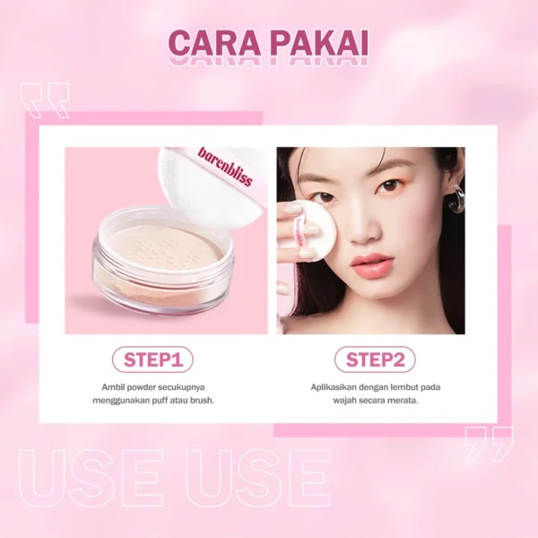 𝐑𝐀𝐃𝐘𝐒𝐀 - BNB Barenbliss Soul-Matte Loose Powder Korea Bedak Tabur - Image 3