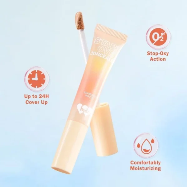 𝐑𝐀𝐃𝐘𝐒𝐀 - BNB barenbliss Korean Bloomatte Start-Over Concealer -Full Converage - Image 2